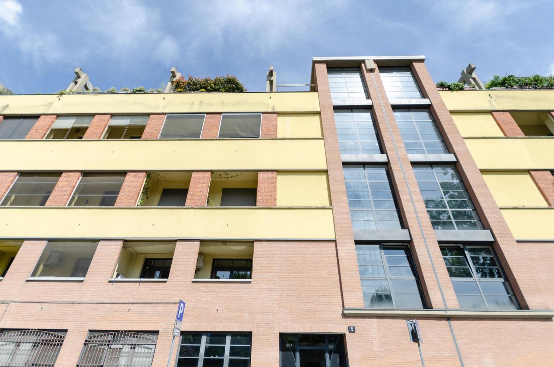 Vivimihome Loft Su Due Livelli Con Terrazzo Mailand Exterior foto