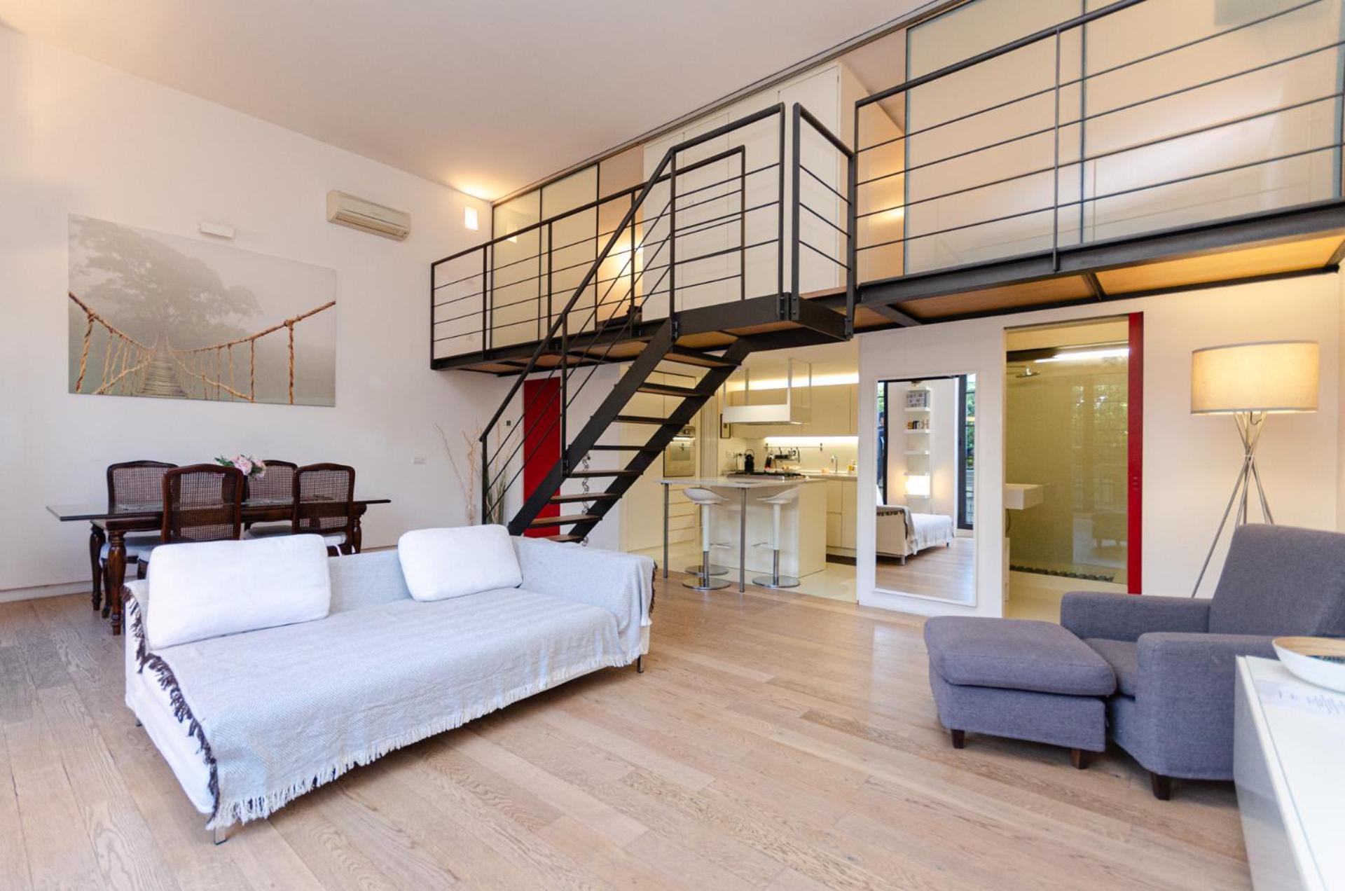 Vivimihome Loft Su Due Livelli Con Terrazzo Mailand Exterior foto